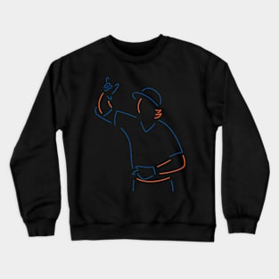 Brett Baty Neon Crewneck Sweatshirt